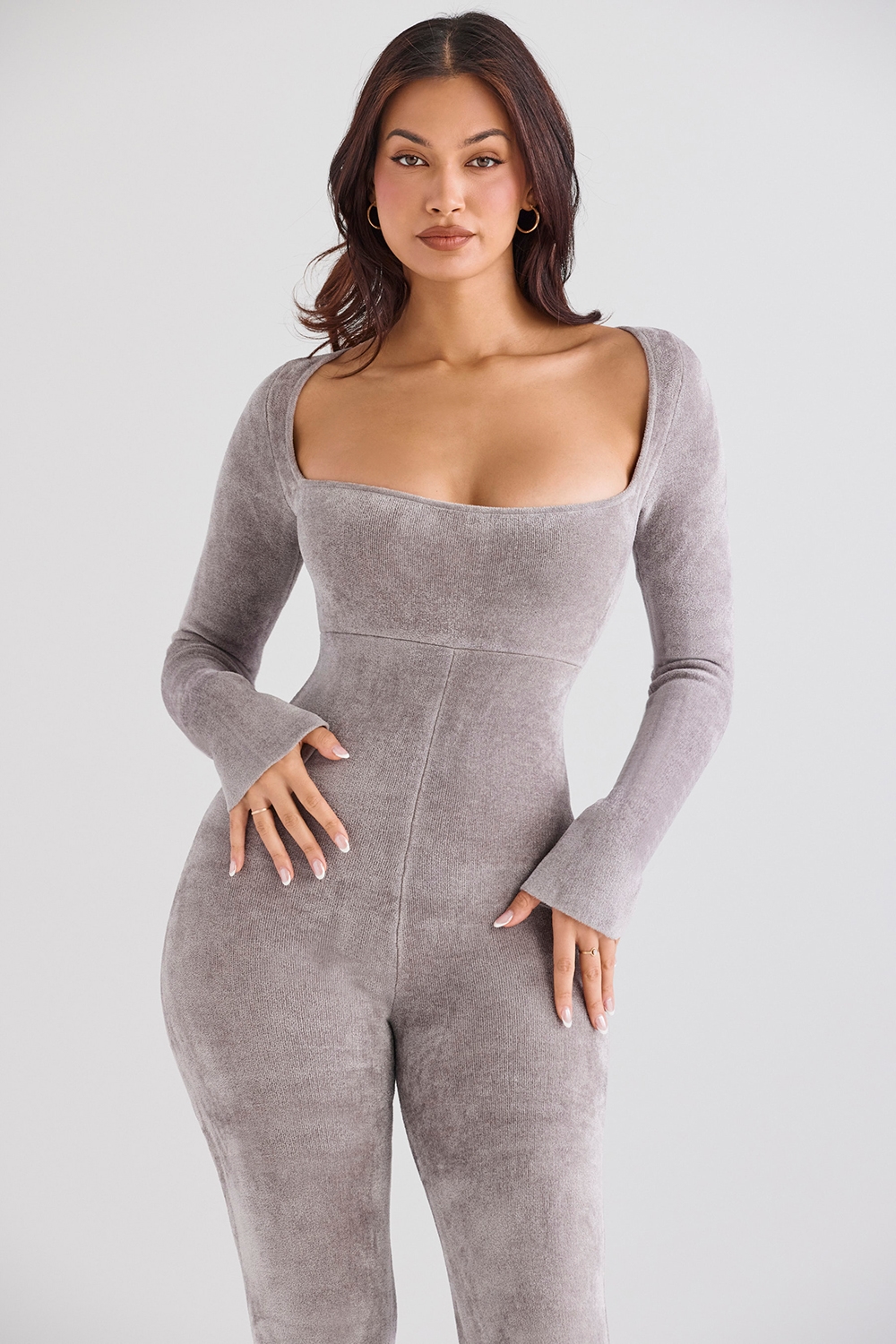 Isis  Mink Heavy Chenille Loungewear Jumpsuit — image 6