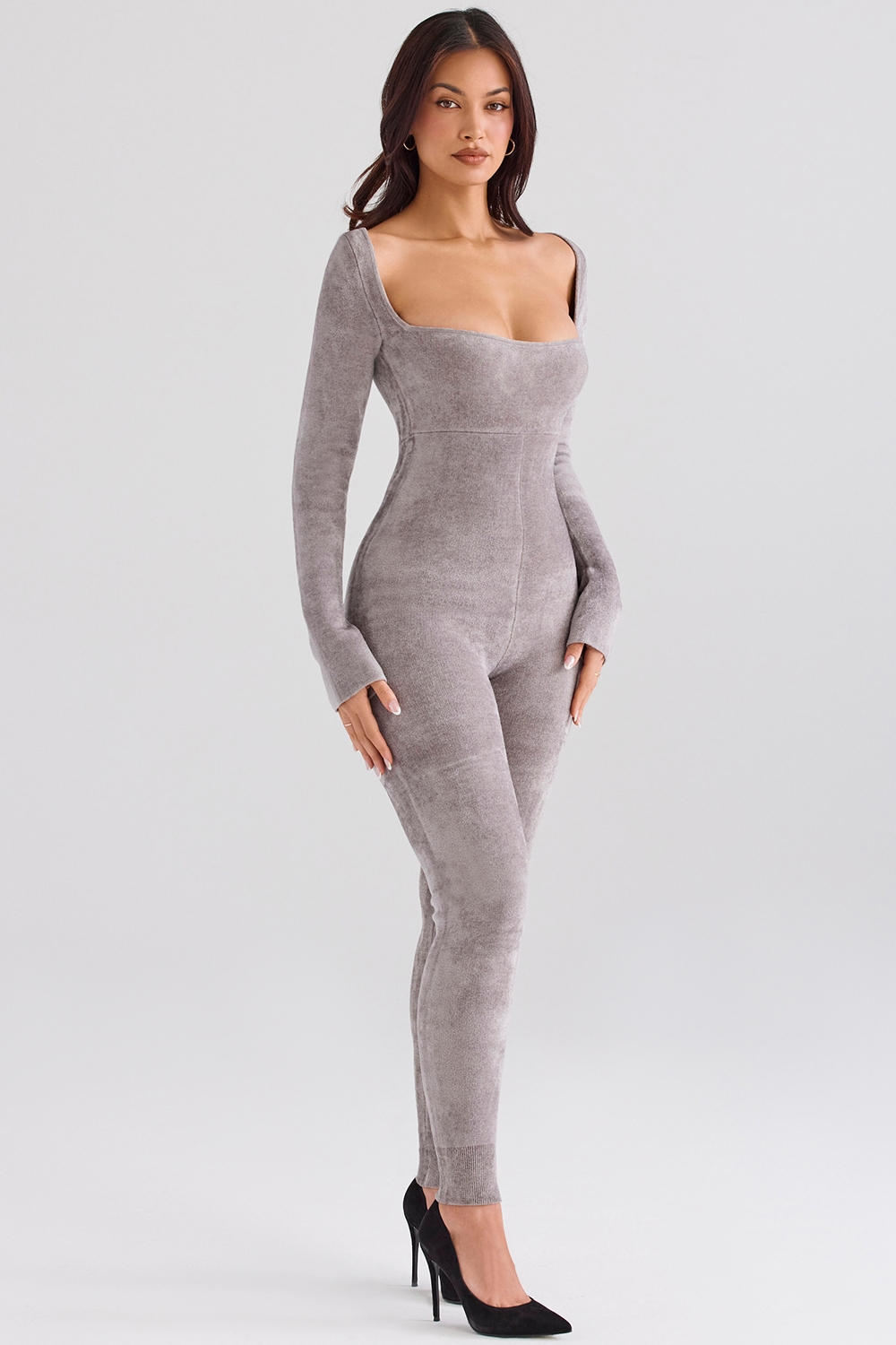 Isis  Mink Heavy Chenille Loungewear Jumpsuit — image 7