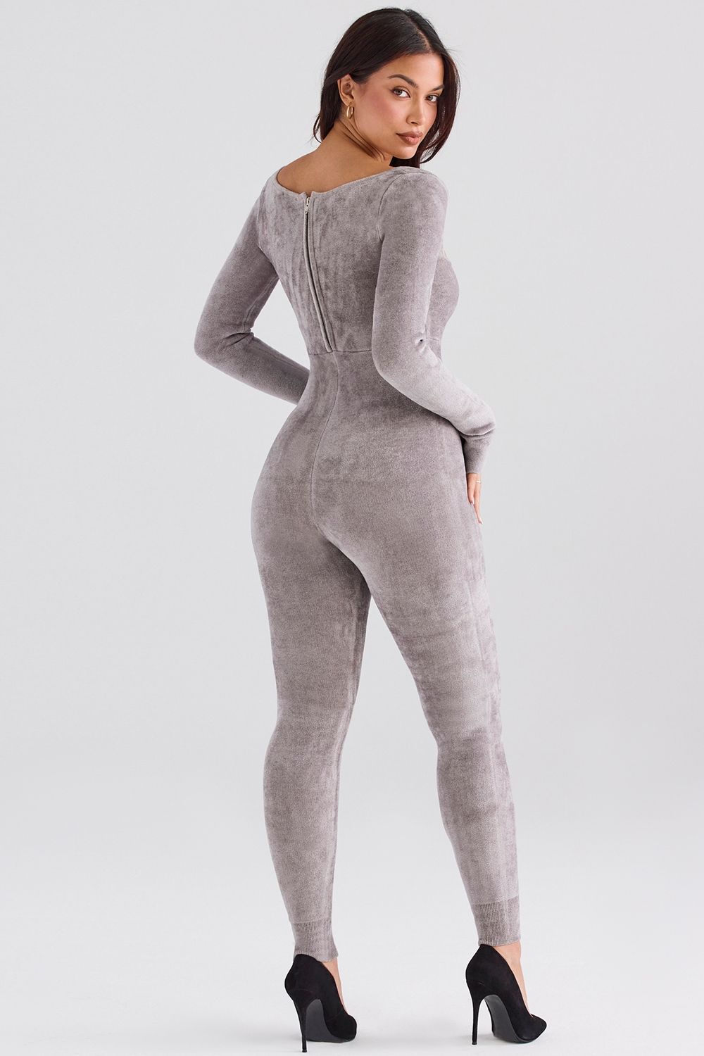 Isis  Mink Heavy Chenille Loungewear Jumpsuit — image 8