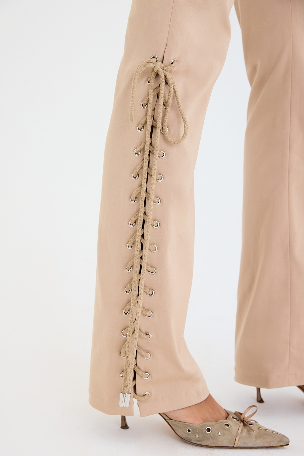 Mistress Rocks Hemp Lace Up Trousers - SALE — image 7