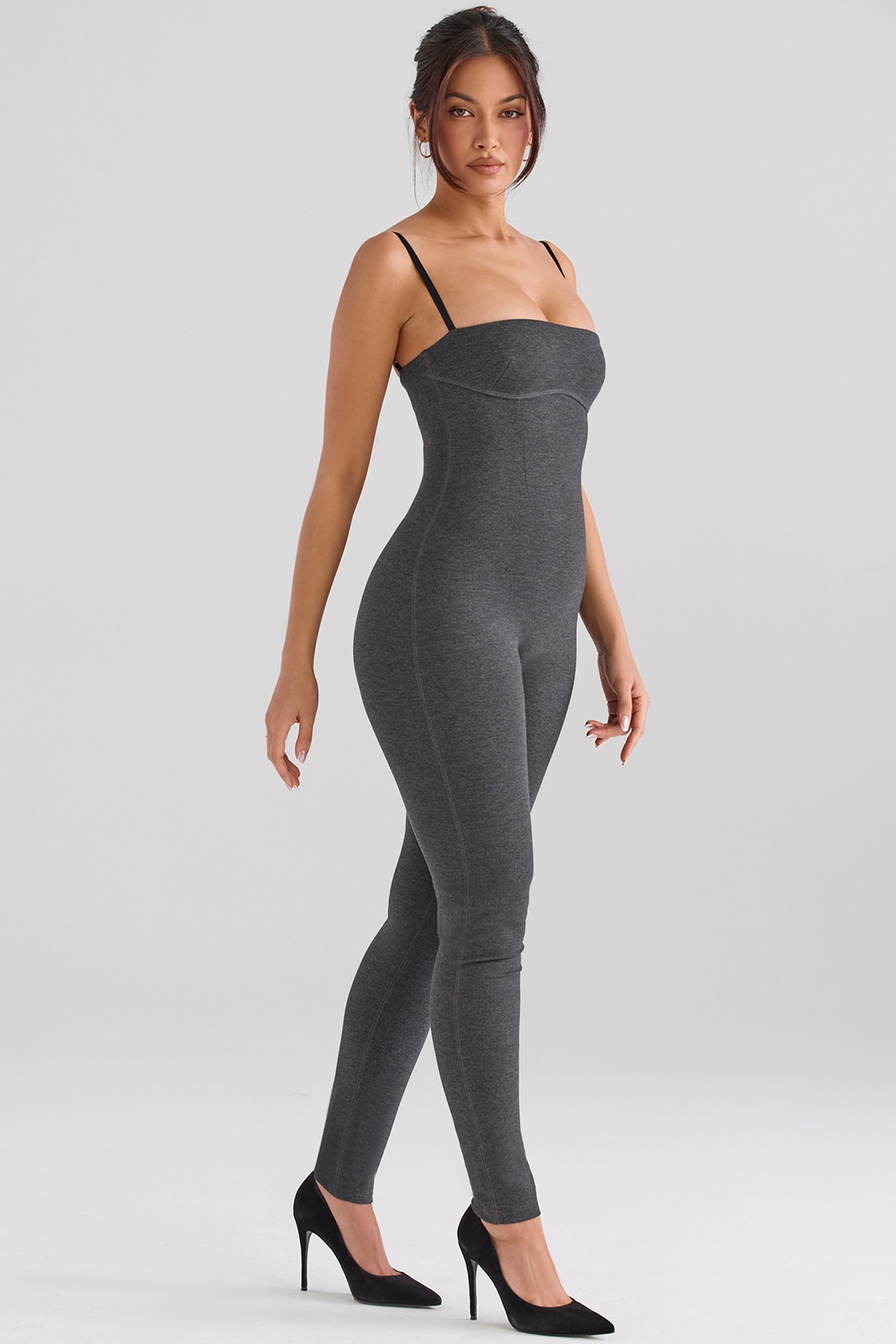 Luisa  Charcoal Loungewear Jumpsuit — image 9