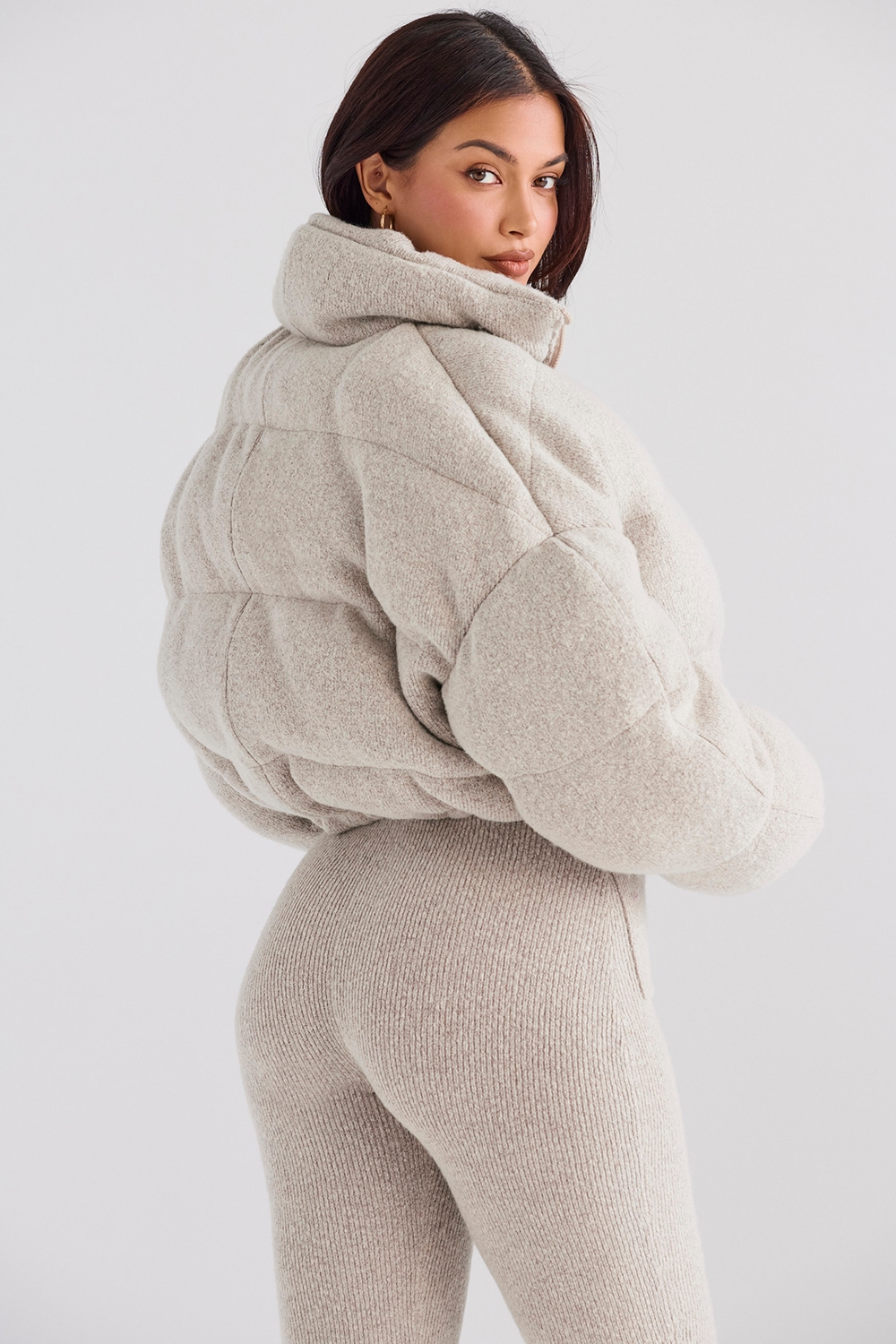 Pascal  Opal Knit C Shape Puffer Jacket — image 9