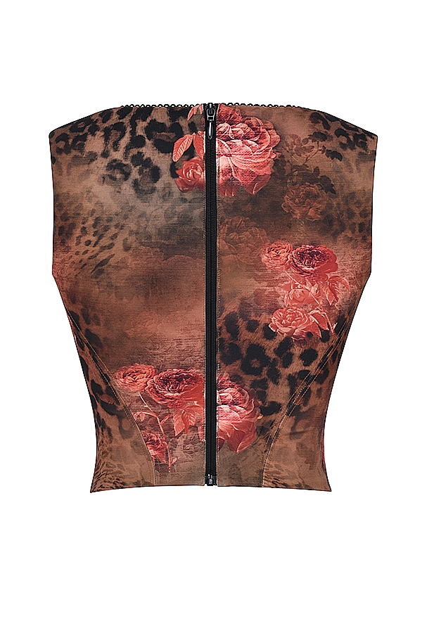 Kalina  Floral Printed Corset — image 18