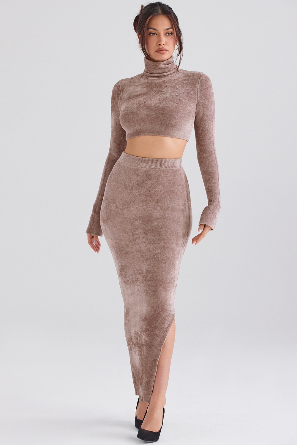 Rene  Rose Chenille Maxi Skirt — image 2