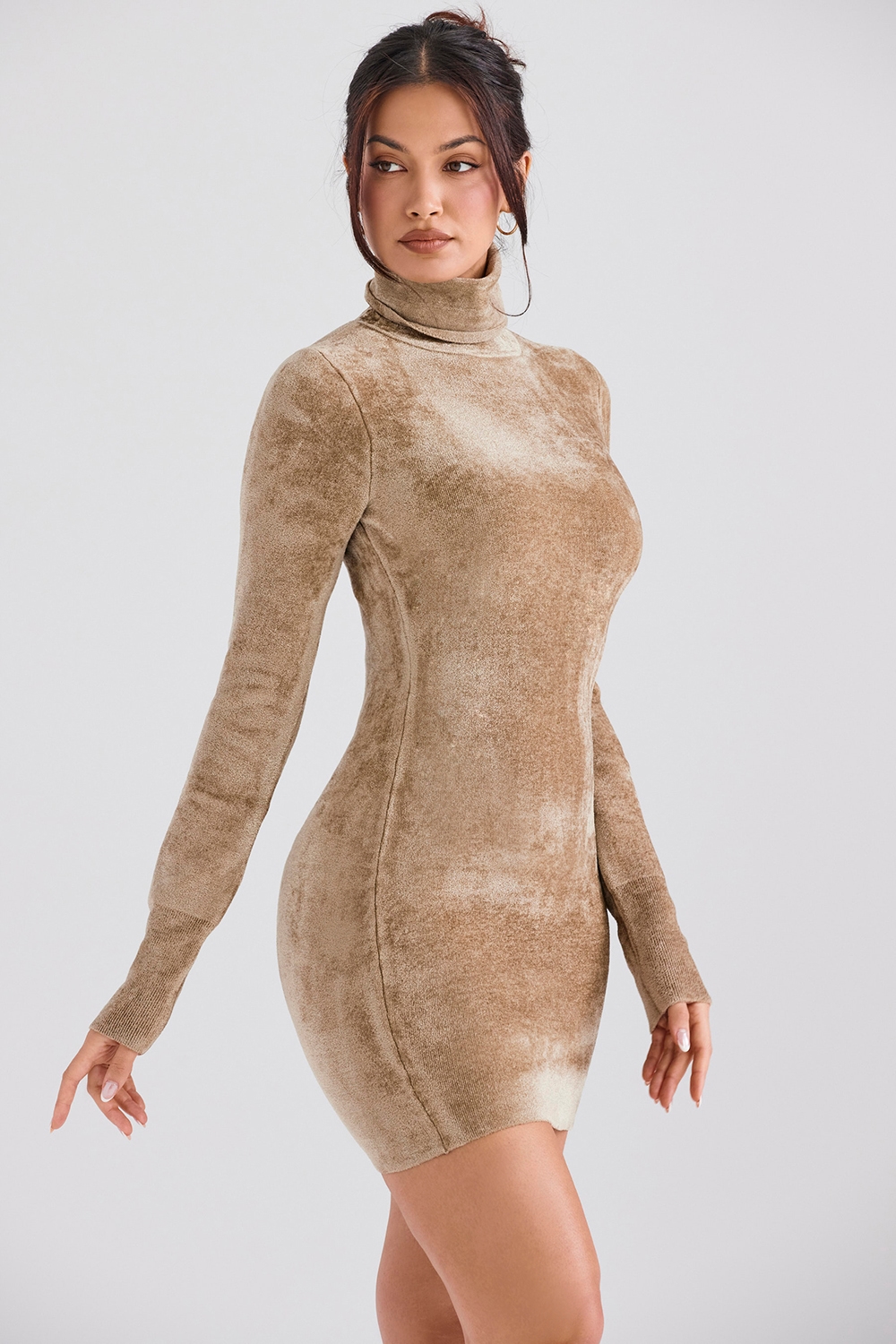 Taya  Fawn Chenille Mini Dress — image 7