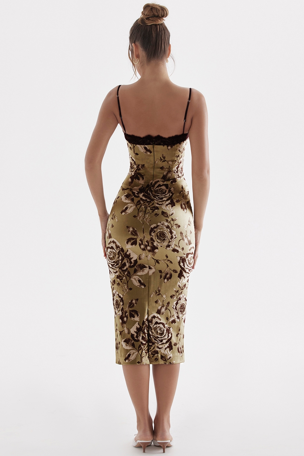 Cassia  Floral Print Midi Dress — image 11