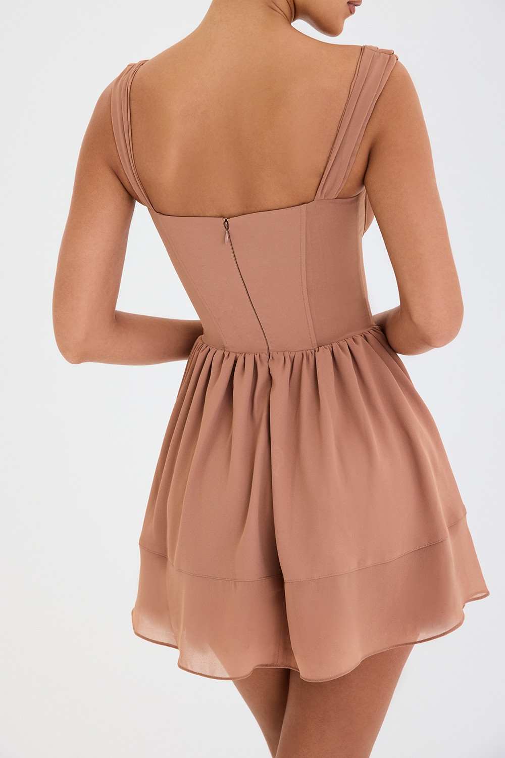 Mistress Rocks Cinnamon Lace Up Mini Dress - SALE — image 9
