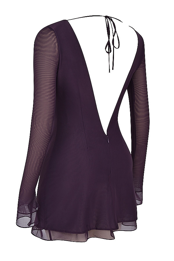 Mistress Rocks Shadow Open Back Mini Dress - SALE — image 10