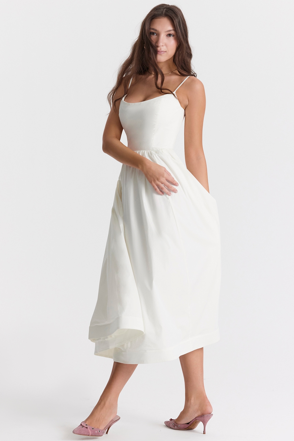Lolita  Ivory Corset Sundress — image 7