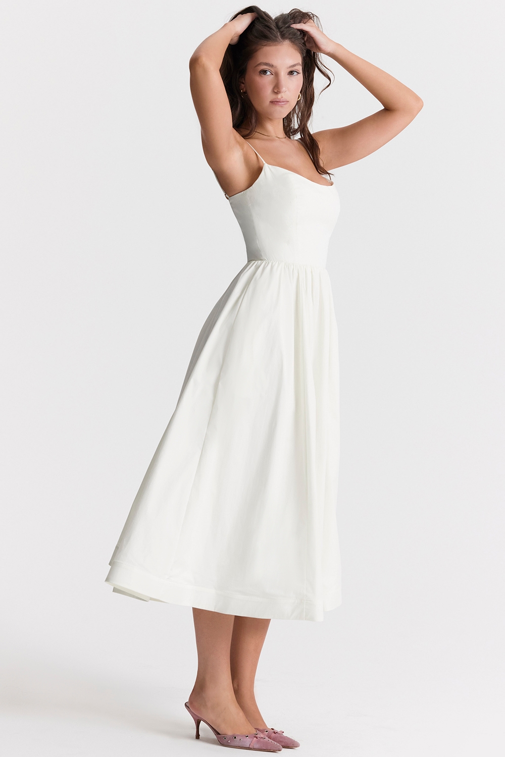 Lolita  Ivory Corset Sundress — image 9