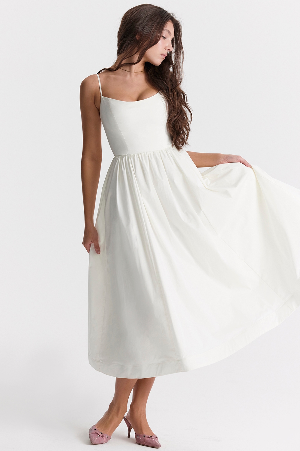 Lolita  Ivory Corset Sundress — image 6