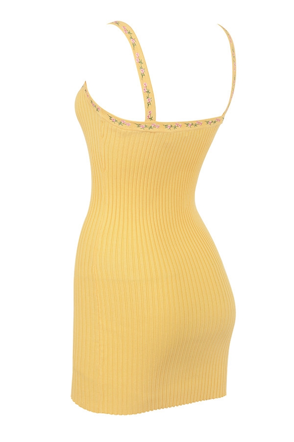 Mistress Rocks Primrose Embroidered Knit Mini Dress - SALE — image 12