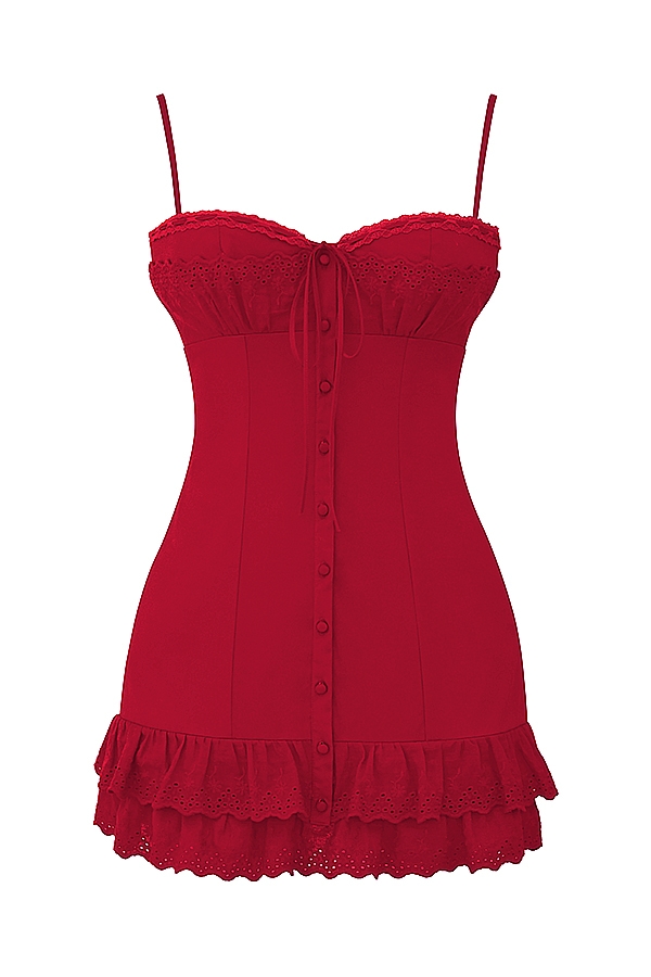 Luci  Cherry Corset Dress — image 11