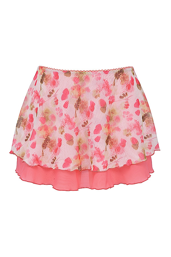 Mistress Rocks Floral Print Mini Skirt - SALE — image 9
