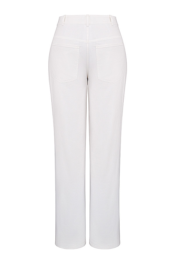 Mistress Rocks White Baggy Cargo Trousers - SALE — image 13
