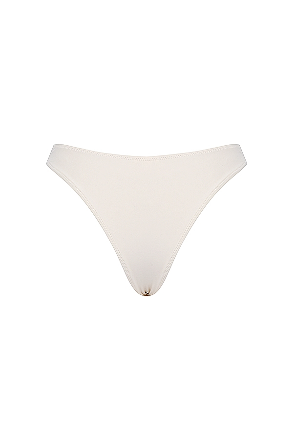 Capri  Vanilla High Leg Bikini Bottom — image 16