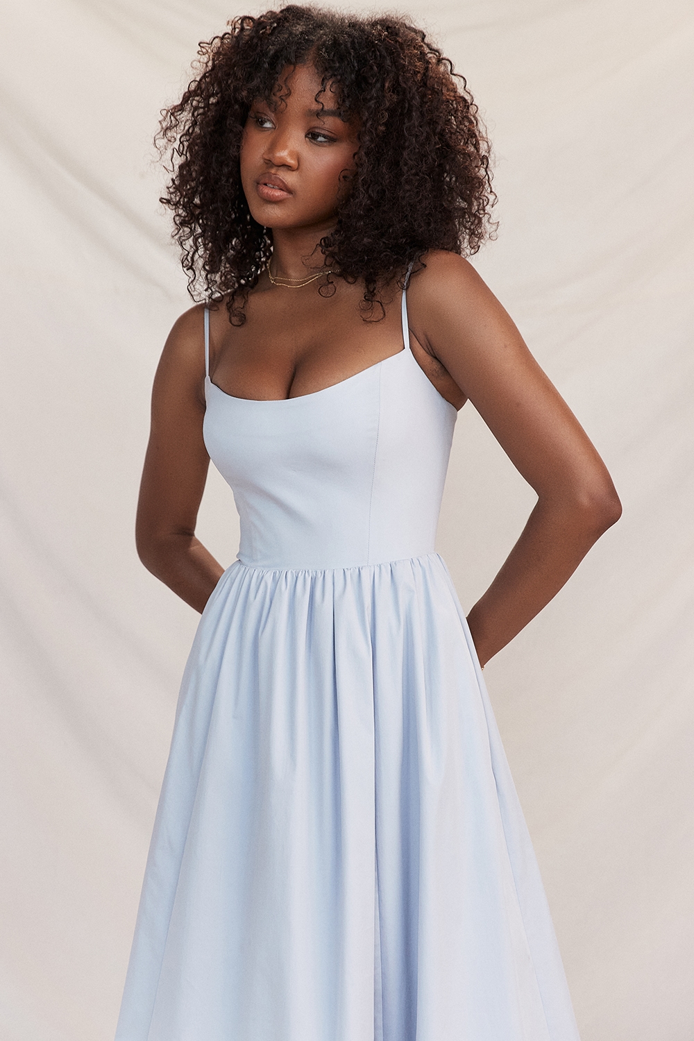 Lolita  Soft Blue Corset Sundress — image 12