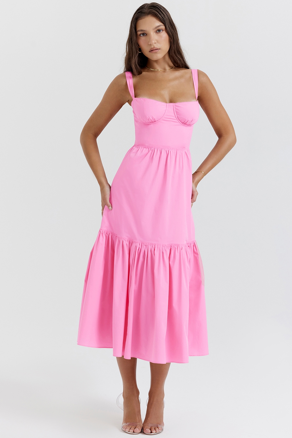 Elia  French Pink Midi Sundress — image 9