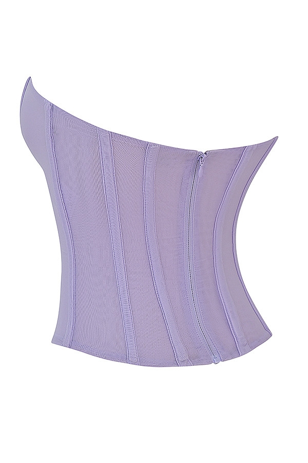 Mistress Rocks Lavender Longline Corset - SALE — image 13