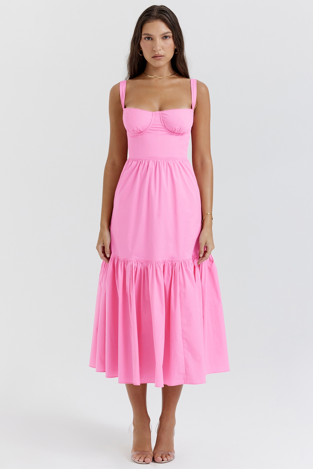 Elia  French Pink Midi Sundress — image 3