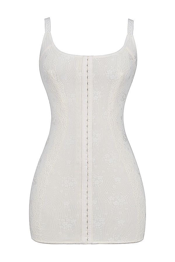 Mistress Rocks Ivory Lace Mini Dress - SALE — image 8