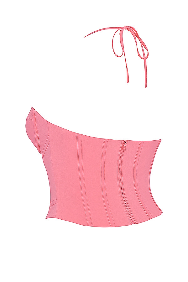 Mistress Rocks Coral Halter Corset - SALE — image 13