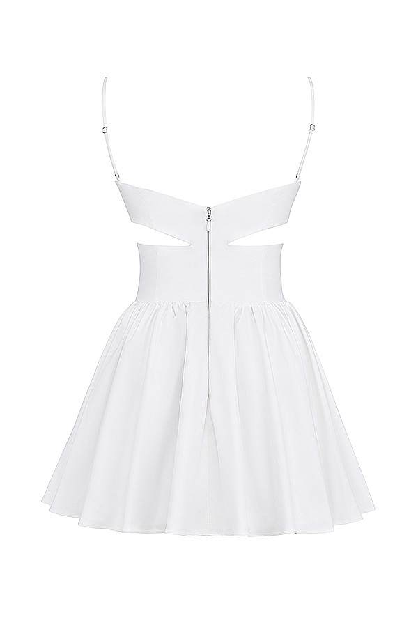 Mistress Rocks White Cutout Corset Mini Dress - SALE — image 15