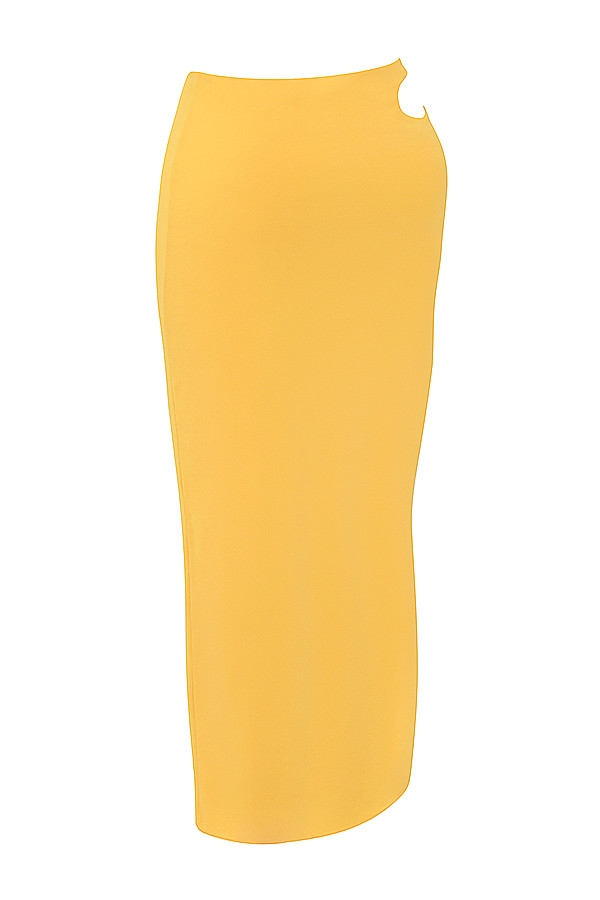 Mistress Rocks Tangerine Cutout Maxi Skirt - SALE — image 10