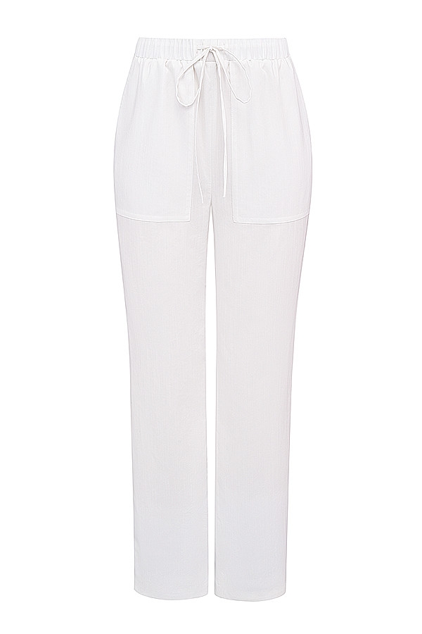 Mistress Rocks White Drawstring Trousers - SALE — image 7