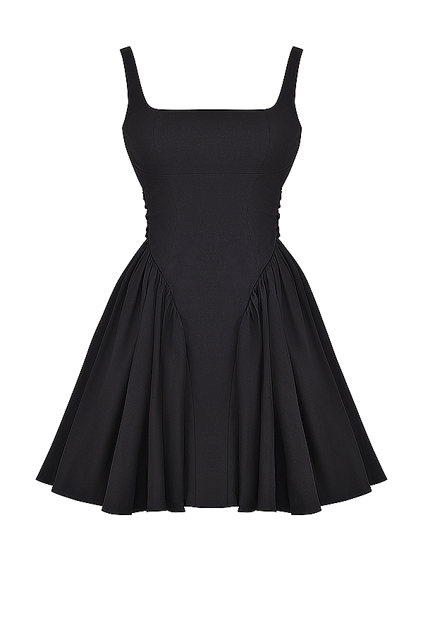Florianne  Black Bow Mini Dress — image 17