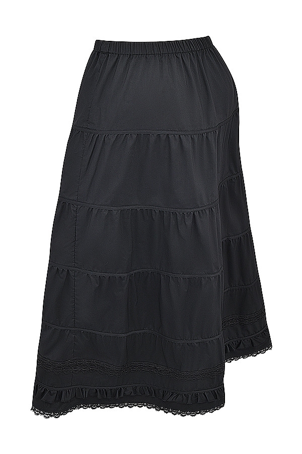 Mistress Rocks Black Panelled Maxi Skirt - SALE — image 13