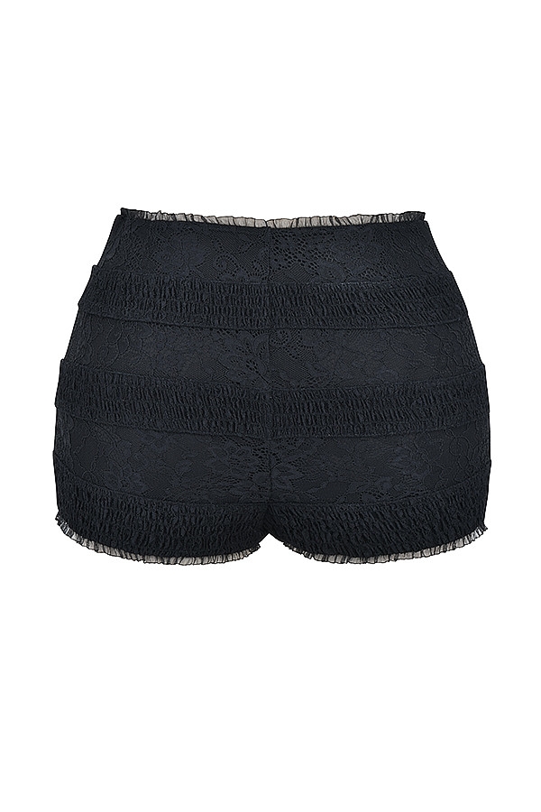 Mistress Rocks Black Lace Hot Pants - SALE — image 15