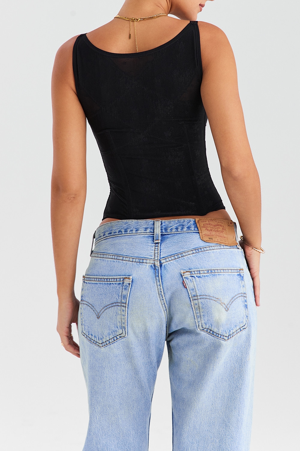 Mistress Rocks Black Lace Corset - SALE — image 8