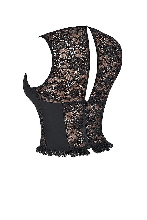 Mistress Rocks Black Lace Top - SALE — image 13